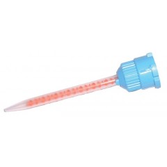 3D Dental Mixing Tips T-Style Temp C&B Material Blue & Orange) 50/Pk  